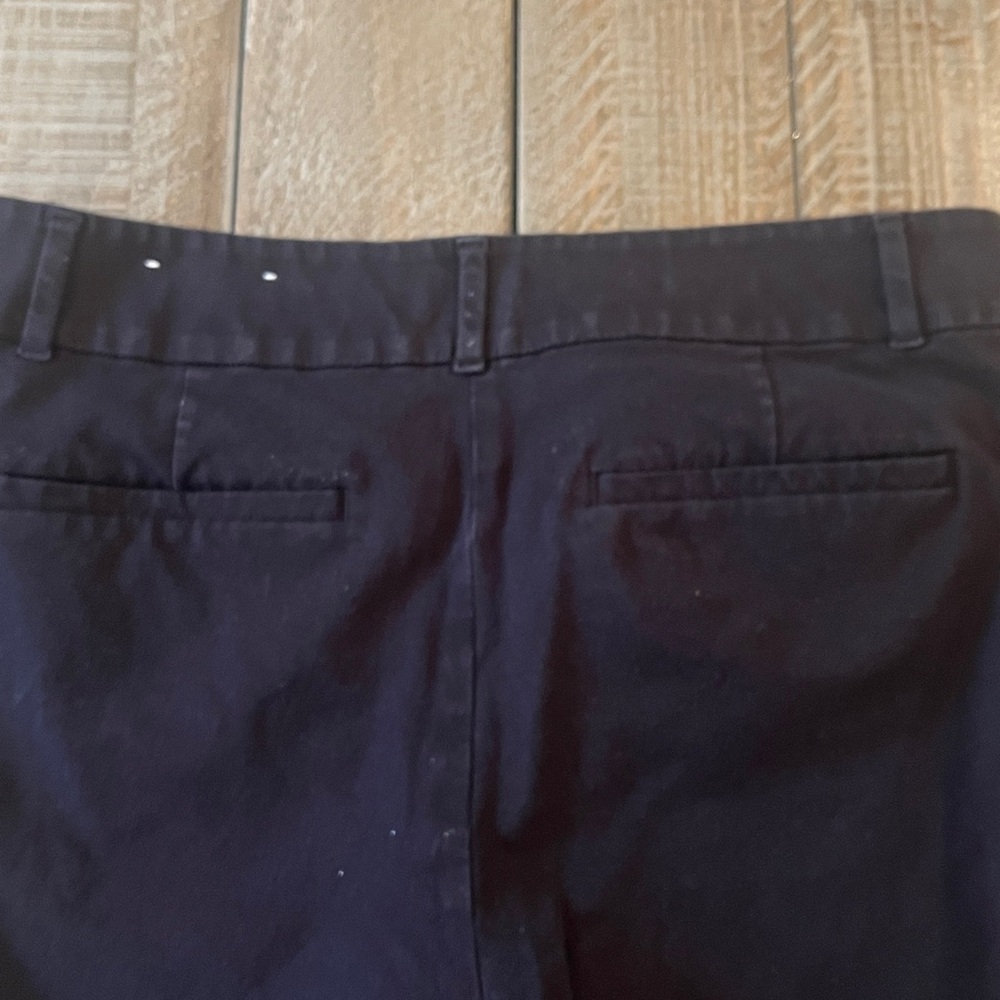 LOFT outlet Sutton Skinny Ankle Black Pants - Picture 3 of 3